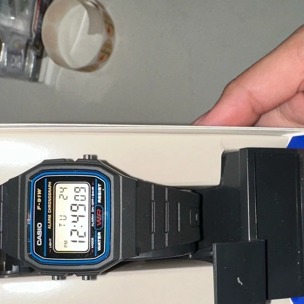 Casio Vintage Black Watch